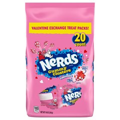 Valentine Gummy Clusters Classroom Pouches 10 oz