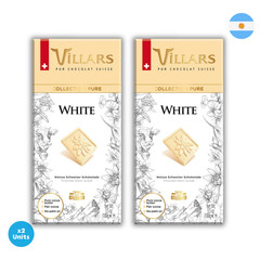 Villars – Chocolate Pure Blanco 100 Gr X2 Unidades
