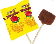Sandia Rebanaditas Watermelon With Chili Lollipop 40 PCS 