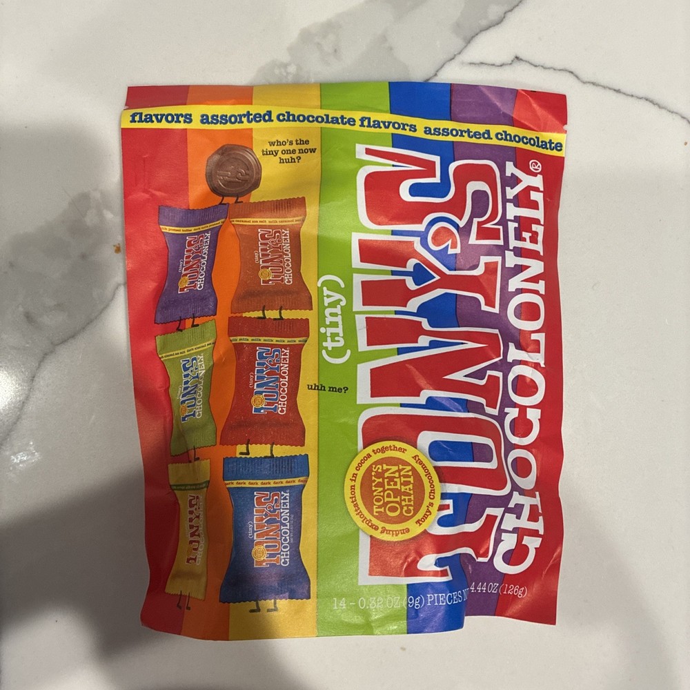 Tony`s Chocolonely Assorted Chocolate Coins 4.44 OZ Pack Of 1