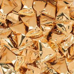 Candy Envy Gold Foil Buttermints – 13oz Bag (100 Wrapped Mints)