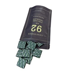 92% Premium Dark Chocolate Cocoa Butter Only No Palm Oil Individually Wrapped