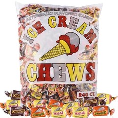 Albert’s Chews 240 Count Candy- Ice cream – pack of 1 bag