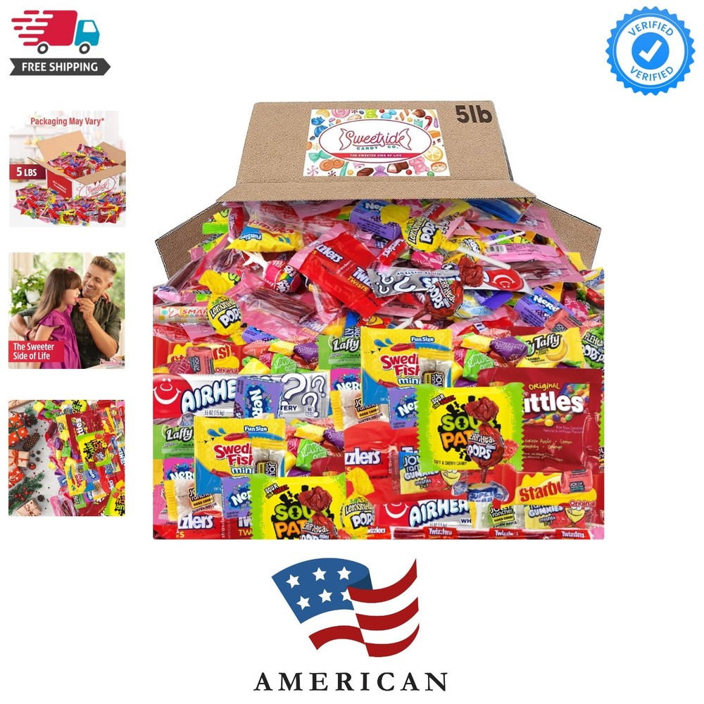 Bulk Candy Individually Wrapped – Parade Kid’s Dream, 5lb of Individually Wra…