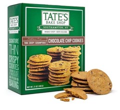 New Fresh Tate’s Bake Shop Chocolate Chip Cookie Box – 21 Oz, Bulk Price