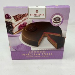 Niederegger Marzipan Torte Black Forest, Dark Choc 185g (6.5oz)