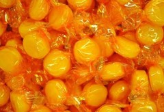 Bayside Candy Butterscotch Hard Candy – Individually Wrapped Candy – Yellow