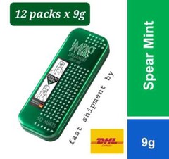 Impact Mints Spearmint Flavored Sugar Free Mints 12 packs x 9g – DHL Express