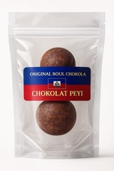 Haitian Cocoa Chocolate Balls Natural Raw 100% Cocoa Balls