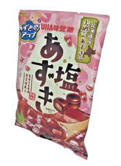 Japan Candy UHA Mikakuto Salt Azuki Candy 109g × 6 bags