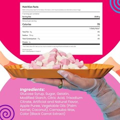 Smarties Squashies Foam Marshmallows Gummy Candies 5 oz Bag (Pack of 12)
