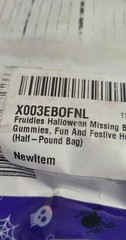 Fruidles Halloween Missing Body Parts Gummies, Fun And Festive Holiday Snacking