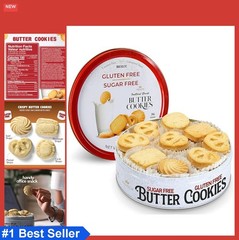 Gluten Free Sugar Free Butter Cookies 36 Count Traditional Danish Shortbread