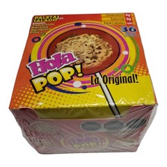 Hola Pop Lollipops Mix Flavor With Saladito 36 Pop On Box