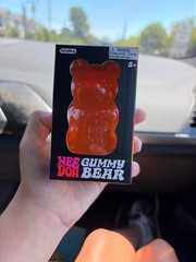 needoh gummy bear orange sealed, never opened