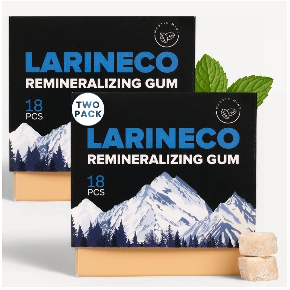 Nano Hydroxyapatite Xylitol Gum – Mastic Mint Flavor