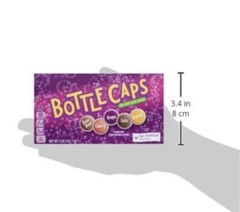 Bottle Caps, The Soda Pop Candy Cherry Grape Root Beer & Orange Flavors Movie Bx