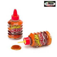 Lucas Gusano Tamarind flavor hot liquid candy 10pc box 12.7oz (360g) Mexi-candy