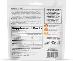Organic Ginger Drops Resealable Bag 33 Count Delicious Gluten Free Treats