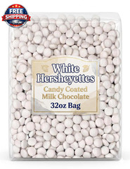 White Chocolate Candy Coated Bites – 2lb Bulk Bag for Parties & Treats