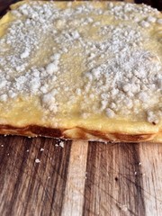 Ricotta Crumb Bars * Italian Style Crumb Topped Cheesecake Bars Various Flavors