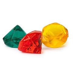 Bayside Candy Gummy 3D Gems Candy – 3d Gem shaped Gummi Candy – 3d Gummy Candy