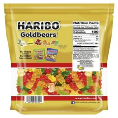 Haribo Goldbears Original Gummy Bears Bag, 3 Lb Free & Fast Shipping