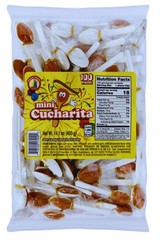 Tamarindo Spoon Candy Mexican 100 Count Mini Cucharita Dulces Típicos Hot
