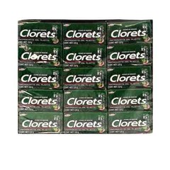 Clorets Gums, 4 PACK! Clorets 60 Pack Mint Flavored Gum – 480 Total Pieces