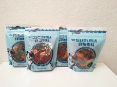 4 PACK Trader Joes Scandinavian Swimmers Gummy Candy Fish Shapes 14 oz Each