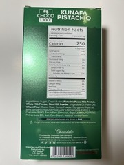 Giant Viral Dubai chocolate bar with Kunafa Pistachio Filling from Jordan 6.7oz