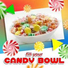 Starlight Assorted Fruit Flavored Mints, Bulk & Delicious Hard Candy (2 Pounds)