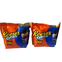 2 Pack Share Size Oreo Reese’s Cups 9 Oz Reese Cup Reeses IN HAND Ship Today