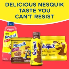 NESQUIK Strawberry Powder 6×9.38oz Canisters