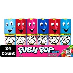 Push Pop Variety Pack Candy, 0.5 oz. (24-Pack)