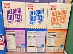 Benton’s Belgian Butter Waffle Crisps & Almonds Thins 3.52oz 100g (3 Boxes)