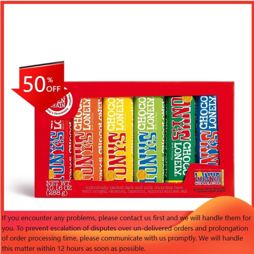 Tony’s Chocolate Sampler Pack Candy – 10.16oz/6ct