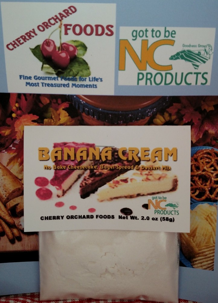 Banana Cream Pie Dessert Mix (2 Mixes) fruit dips no-bake cheesecakes cream pies