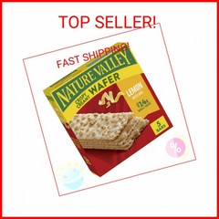 Nature Valley Crispy Creamy Wafer Bars, Lemon, Whole Grain, 5 Bars, 6.5 oz