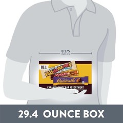 Hershey Assorted Caramel Treats: 29.4 oz Box of CADBURY, ROLO & WHATCHAMACALLIT