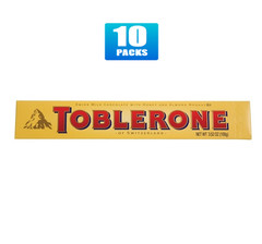 10x Packs Toblerone Milk Chocolate Bar Candy – 3.52 Each