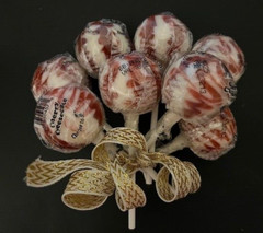 ORIGINAL GOURMET Lollipops/Suckers *CHERRY CHEESECAKE* FLAVOR- 8 COUNT