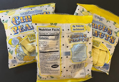 Melster “LEMON” Marshmallow Circus Peanuts by Melster Bundle-PACK OF 3 BAGS