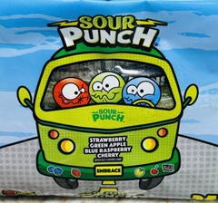 Sour Punch Twists Approx 1ea Pkg Containing 25 Pieces-New-SHIPS N 24 HOURS
