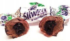 Jutrzenka PLUM in CHOCOLATE 1000g / 1kg / 35.27oz LOOSE