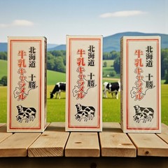 Hokkaido Japanese Super Milk Caramel -Tokachi Milk Caramel 18 Pieces-Three Packs