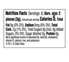 Dentyne Ice Peppermint Sugar Free Gum, 9 Packs of 16 Pieces (144 Total Pieces)