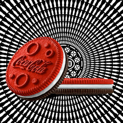 Unreleased Limited~Edition Oreo🍾Coca Cola With Popping Candy🍪Cookies 10.68oz
