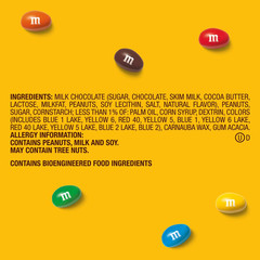 M&M’s Pantry Size Peanut Chocolate Candy – 62oz FREE Shipping