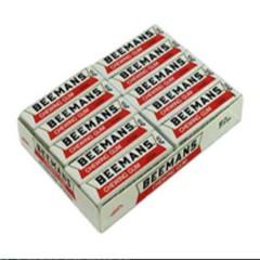 BEEMANS CHEWING GUM – OLD TIME FAVORITE! box of 20 packs – 5 sticks